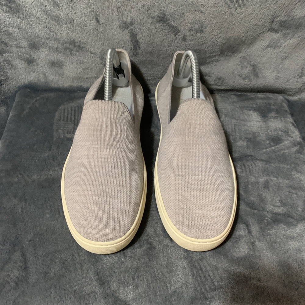 Rothy's The Sneaker Women 10 Slip On Grey Knit Sustainable Comfort